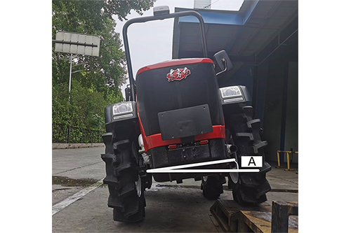 Sudut artikulasi: 15°